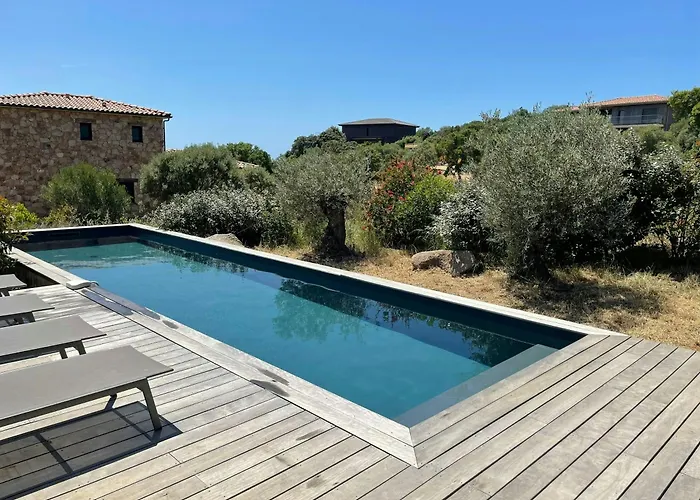 Tatil Evi Modern With Sea View In Corsica Pianottoli-Caldarello (Corsica)