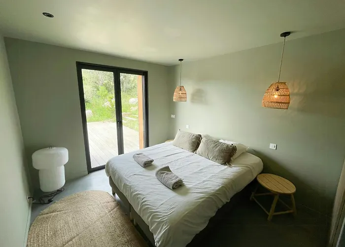 Modern With Sea View In Corsica Feriehus Pianottoli-Caldarello (Corsica)