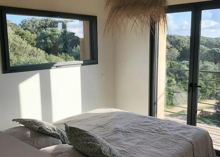 Modern With Sea View In Corsica Feriehus